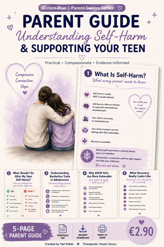 Parent Guide: Understanding Self-Harm & Supporting Your Teen