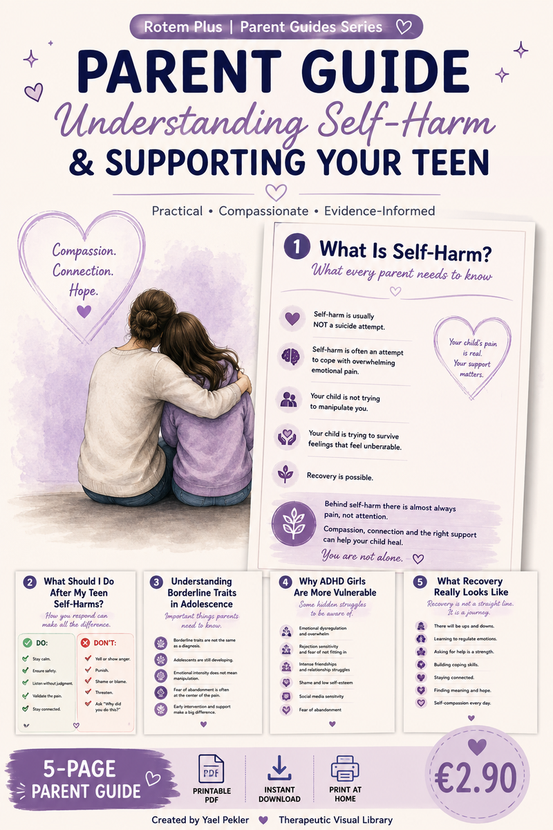 Parent Guide: Understanding Self-Harm & Supporting Your Teen