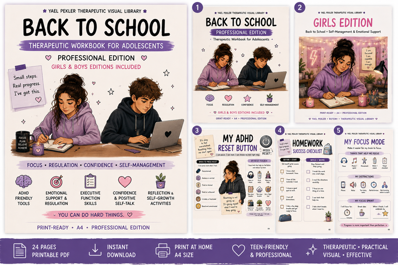 Back to School Toolkit for Teens | Focus, Regulation & Executive Skills – Professional Edition