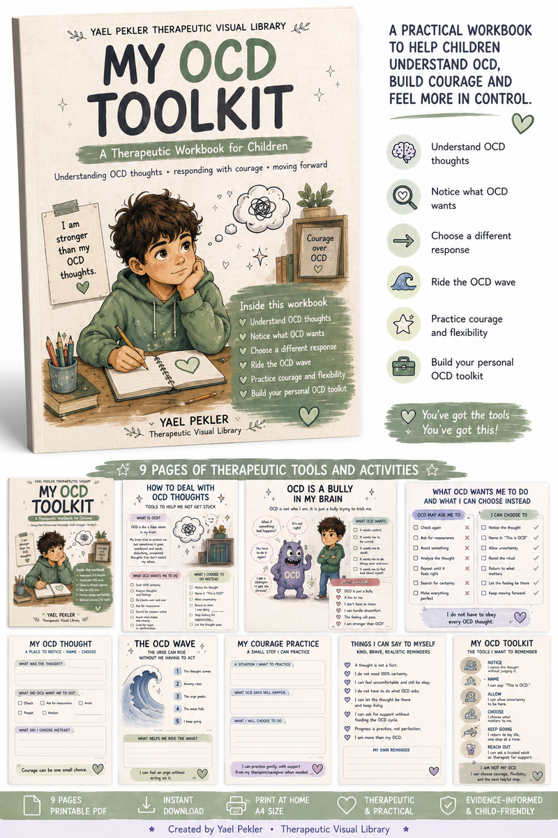 My OCD Toolkit for Children | Printable OCD Workbook